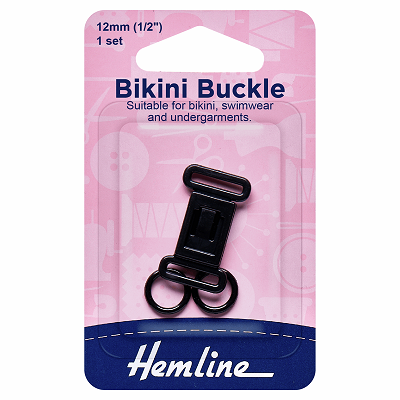 H460.B  Bikini Buckle - Black